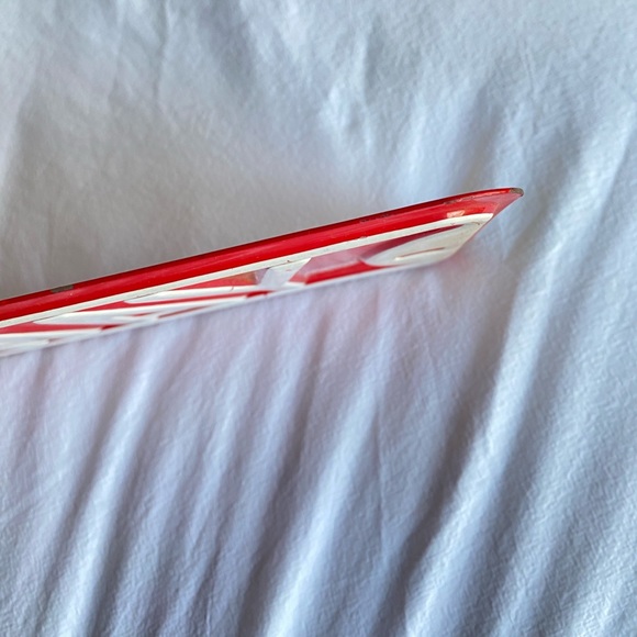 RARE 3’ VTG Metal Lil Red Expressway Street Sign Garage Man Cave - Picture 8 of 10